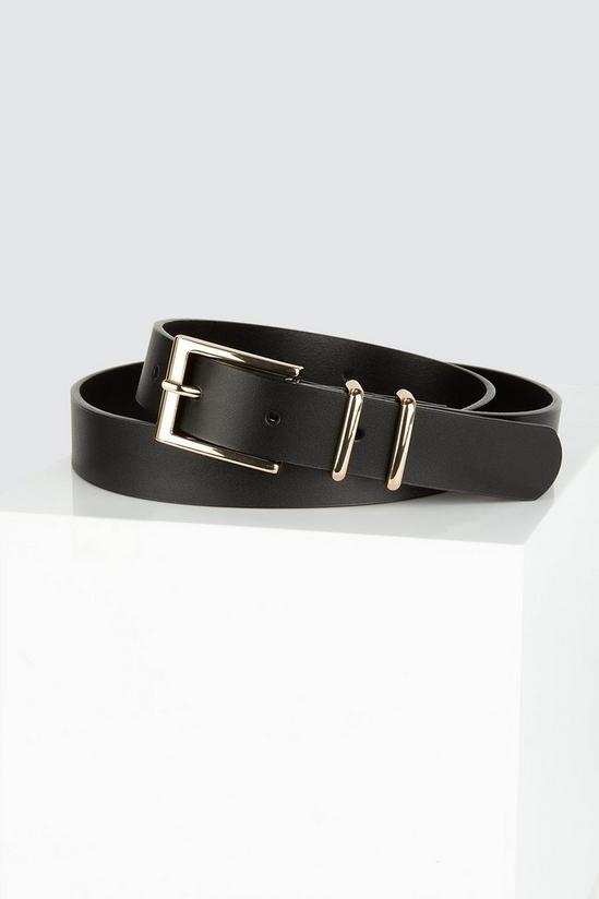Dorothy Perkins Luxe Leather Square Buckle Belt 3