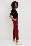Dorothy Perkins Tall Berry Ankle Grazer Trousers thumbnail 2
