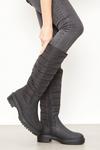 Dorothy Perkins Megave Nylon Quilt Long Boots thumbnail 2