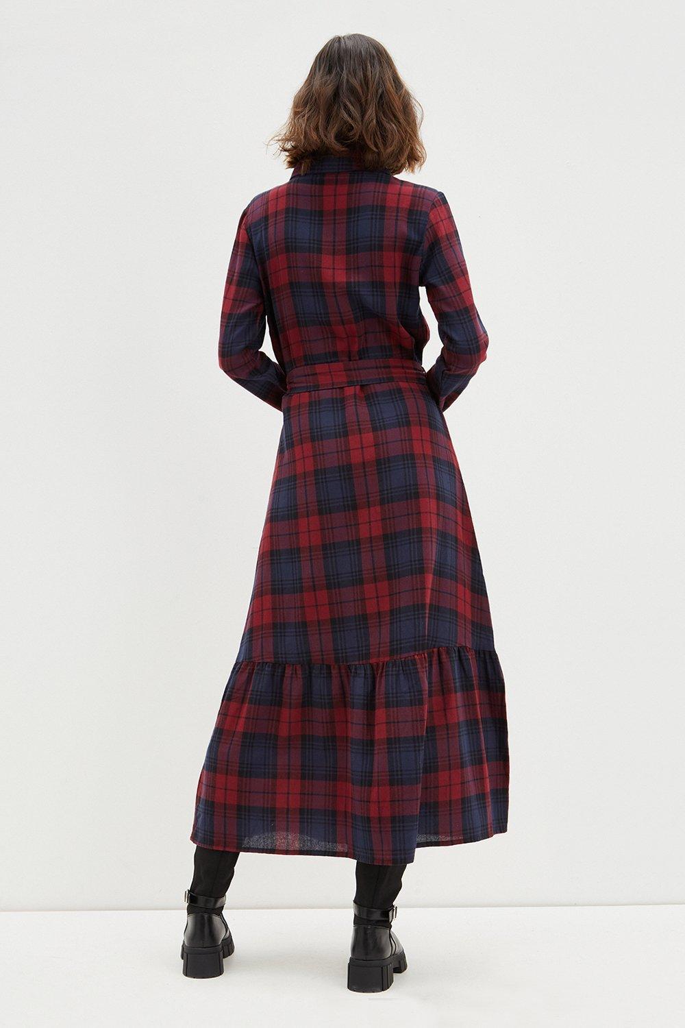 Dorothy perkins check outlet dress