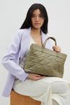 Dorothy Perkins Quilted Stud Workwear Tote thumbnail 1