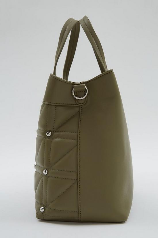 Dorothy Perkins Quilted Stud Workwear Tote 4