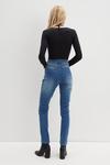 Dorothy Perkins Tall Midwash Ripped Knee Mom Jeans thumbnail 3