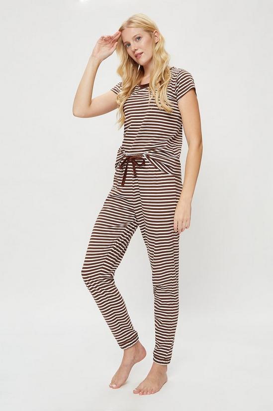Dorothy Perkins Stripe Short Sleeve Pyjama Set 2