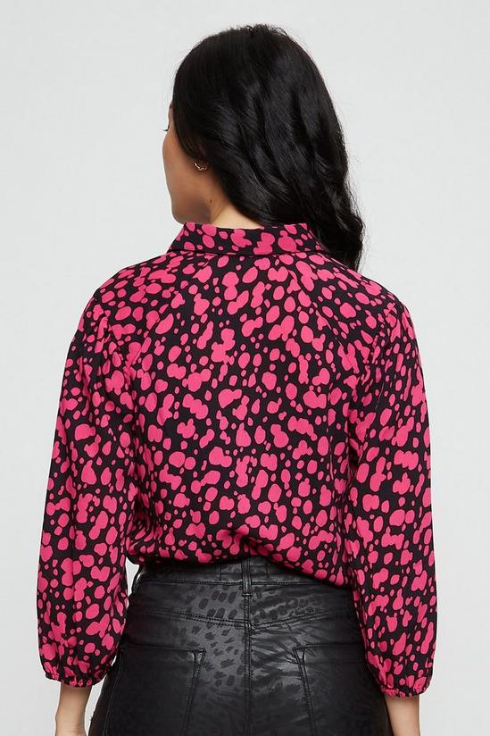 Dorothy Perkins Pink Spot Print Shirt 3