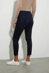 Dorothy Perkins Blue Black Distressed Ripped Knee Darcy Jeans thumbnail 3