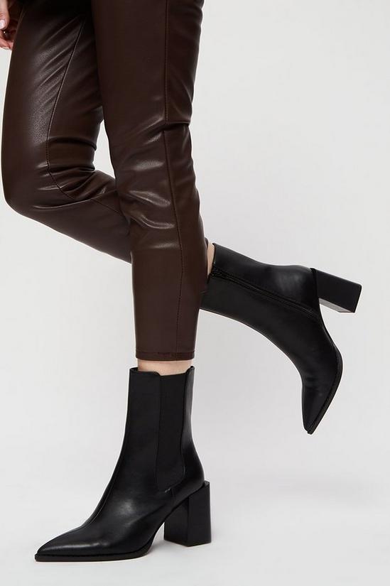 Principles Principles: Montana Pointed Heeled Ankle Boots 1