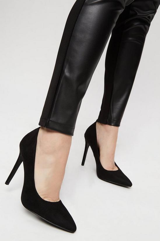 Faith Faith: Wide Fit Chlo Pointed Court Shoes 2