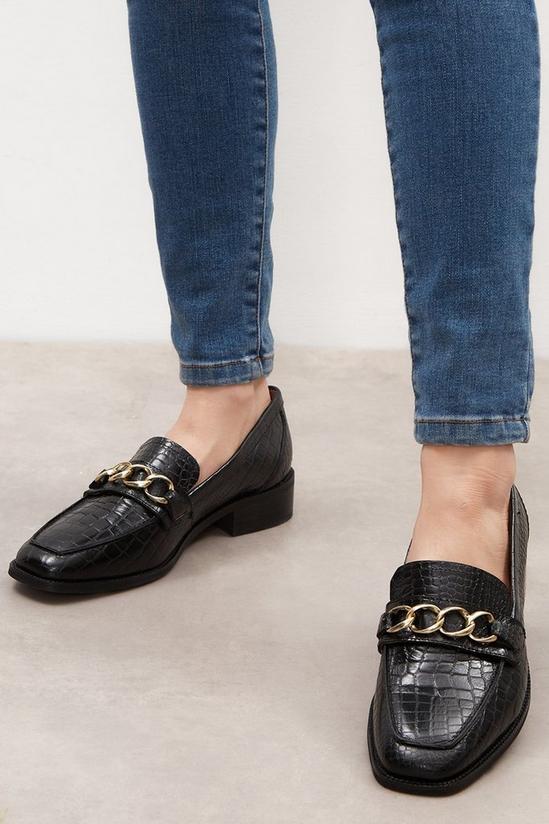 Principles Principles: Lucia Leather Loafers 1