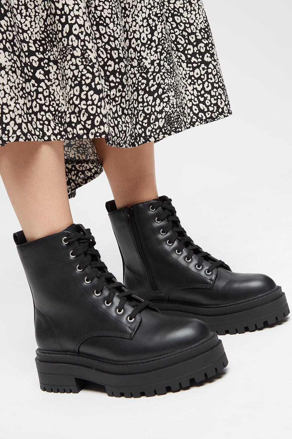 Faith Ada Lace Up Ankle Boot