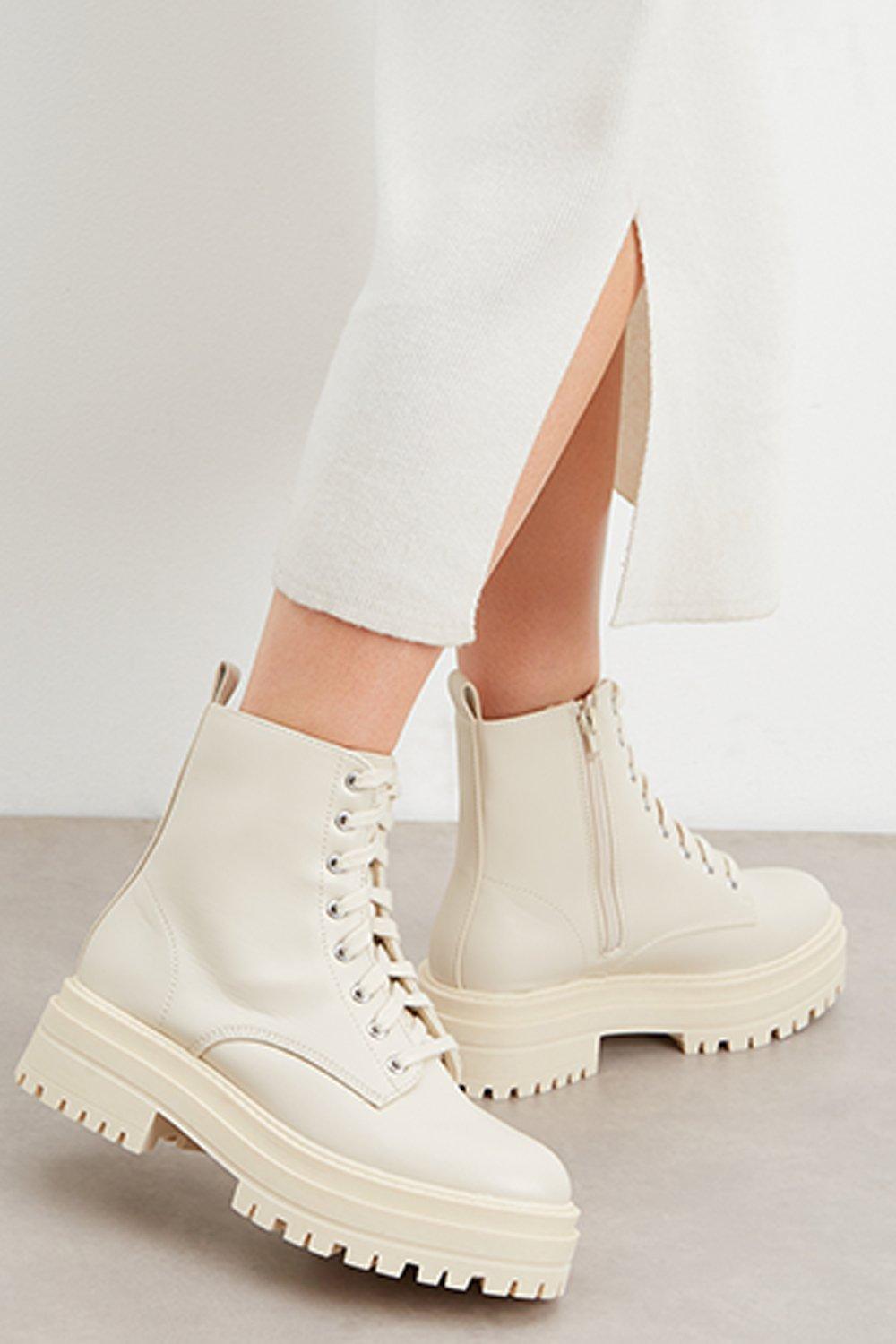 Faith lace up outlet ankle boots