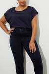 Dorothy Perkins Cotton Curve Blue Darcy Jeans thumbnail 4