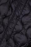 Dorothy Perkins Longline Glossy Quilted Padded Coat thumbnail 5