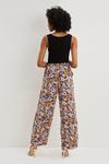 Dorothy Perkins Tall Lilac Floral Wide Leg Trousers thumbnail 3