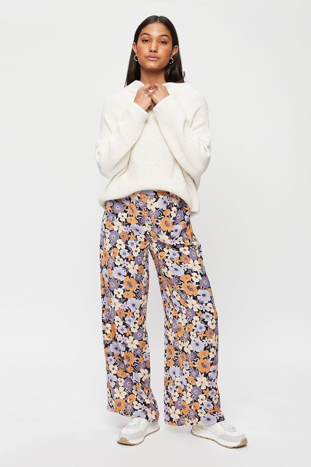 Dorothy perkins 2025 floral trousers