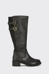 Dorothy Perkins Wide Fit Kiara Double Buckle Knee High Boots thumbnail 2