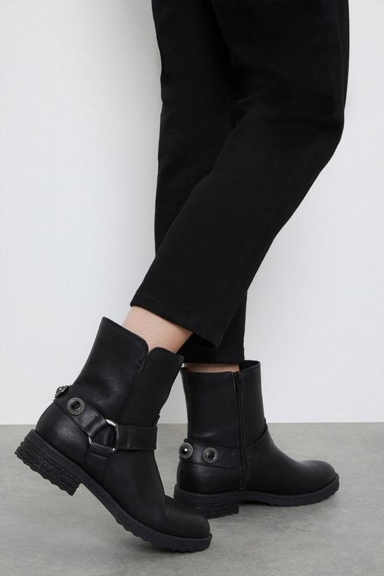 Good For the Sole Good For The Sole: Melody Comfort Biker Boots 1