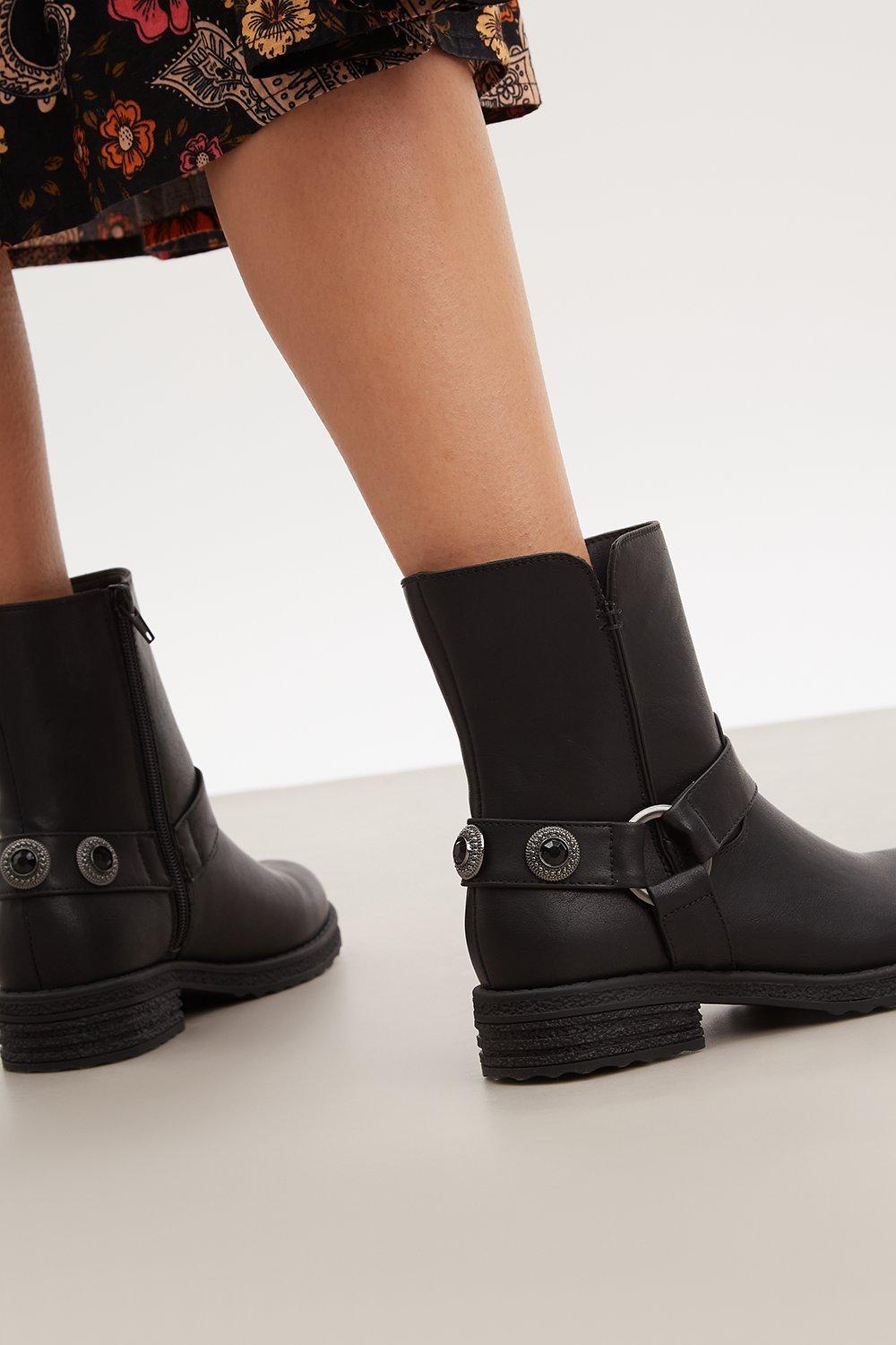 Dorothy perkins best sale biker boots