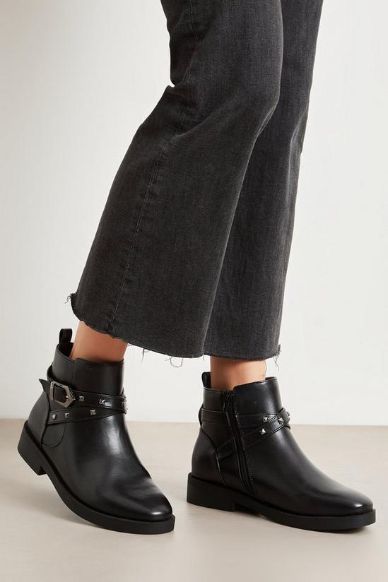 Good For the Sole Good For The Sole: Maisie Comfort Wrap Strap Ankle Boots 1