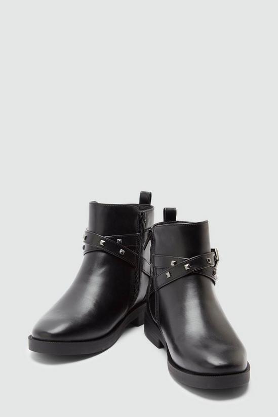 Good For the Sole Good For The Sole: Maisie Comfort Wrap Strap Ankle Boots 4
