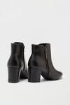 Good For the Sole Good For The Sole: Mazzy Comfort Zip Ankle Boot Block Heel thumbnail 3