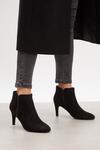 Good For the Sole Good For The Sole: Meredith Comfort Snake Insert Heel Bootie thumbnail 1