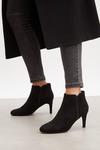 Good For the Sole Good For The Sole: Meredith Comfort Snake Insert Heel Bootie thumbnail 2