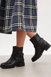 Good For the Sole Good For The Sole: Mylene Comfort Cross Strap Biker Boots thumbnail 3