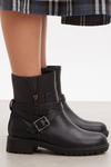 Good For the Sole Good For The Sole: Mylene Comfort Cross Strap Biker Boots thumbnail 4