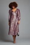 Dorothy Perkins Multi Sequin Midi Dress thumbnail 2