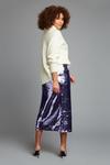 Dorothy Perkins Purple Sequin Midi Skirt thumbnail 4