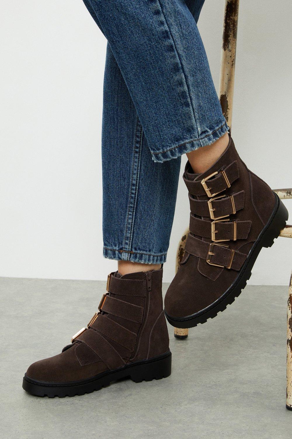 Faith store flat boots