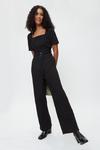 Dorothy Perkins Square Neck Belted Jumpsuit thumbnail 1