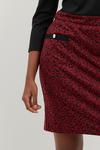 Dorothy Perkins Berry Leopard Textured Dress thumbnail 4