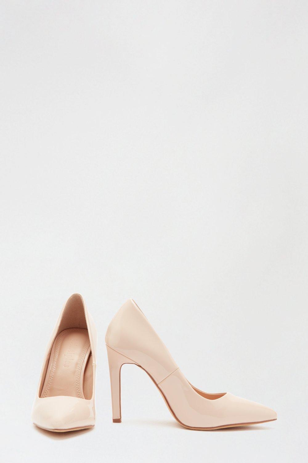Women's Principles: Cara Pointed Court Shoes - blush - 6
