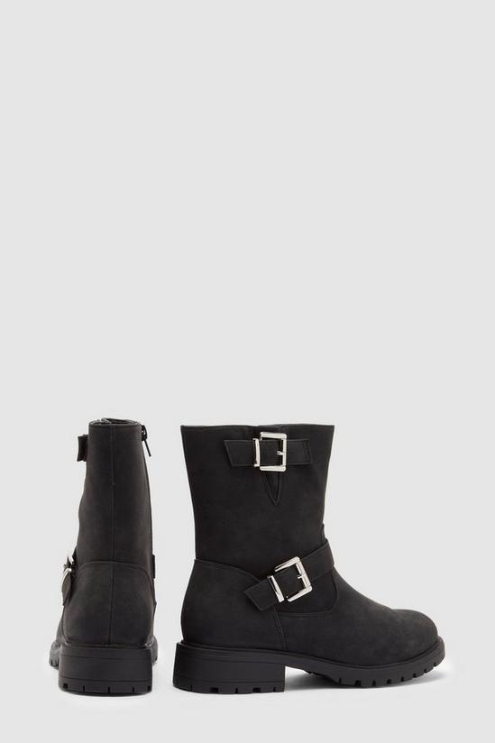 Good For the Sole Good For The Sole: Wide Fit Monet Comfort Biker Boots 2