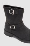 Good For the Sole Good For The Sole: Wide Fit Monet Comfort Biker Boots thumbnail 3