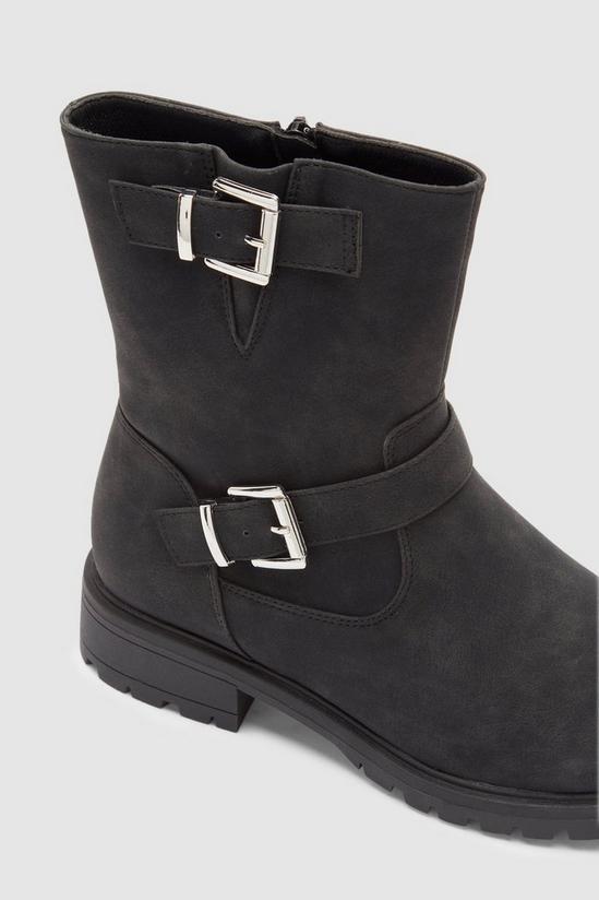 Good For the Sole Good For The Sole: Wide Fit Monet Comfort Biker Boots 3