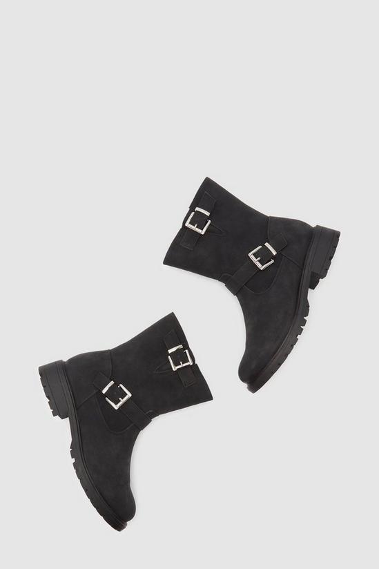 Good For the Sole Good For The Sole: Wide Fit Monet Comfort Biker Boots 4