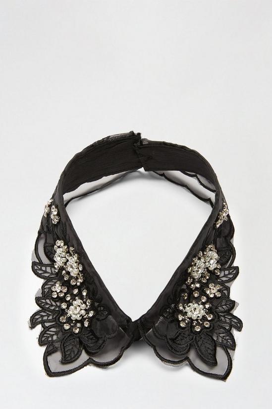 Dorothy Perkins Black Embellished Collar 3