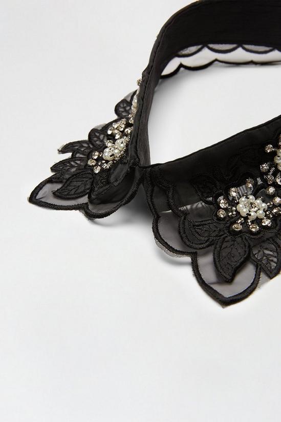 Dorothy Perkins Black Embellished Collar 4