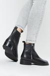 Dorothy Perkins Leather Otterly Side Zip Ankle Boots thumbnail 4