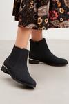 Good For the Sole Good For The Sole: Solo Heel Trim Ankle Boots thumbnail 1