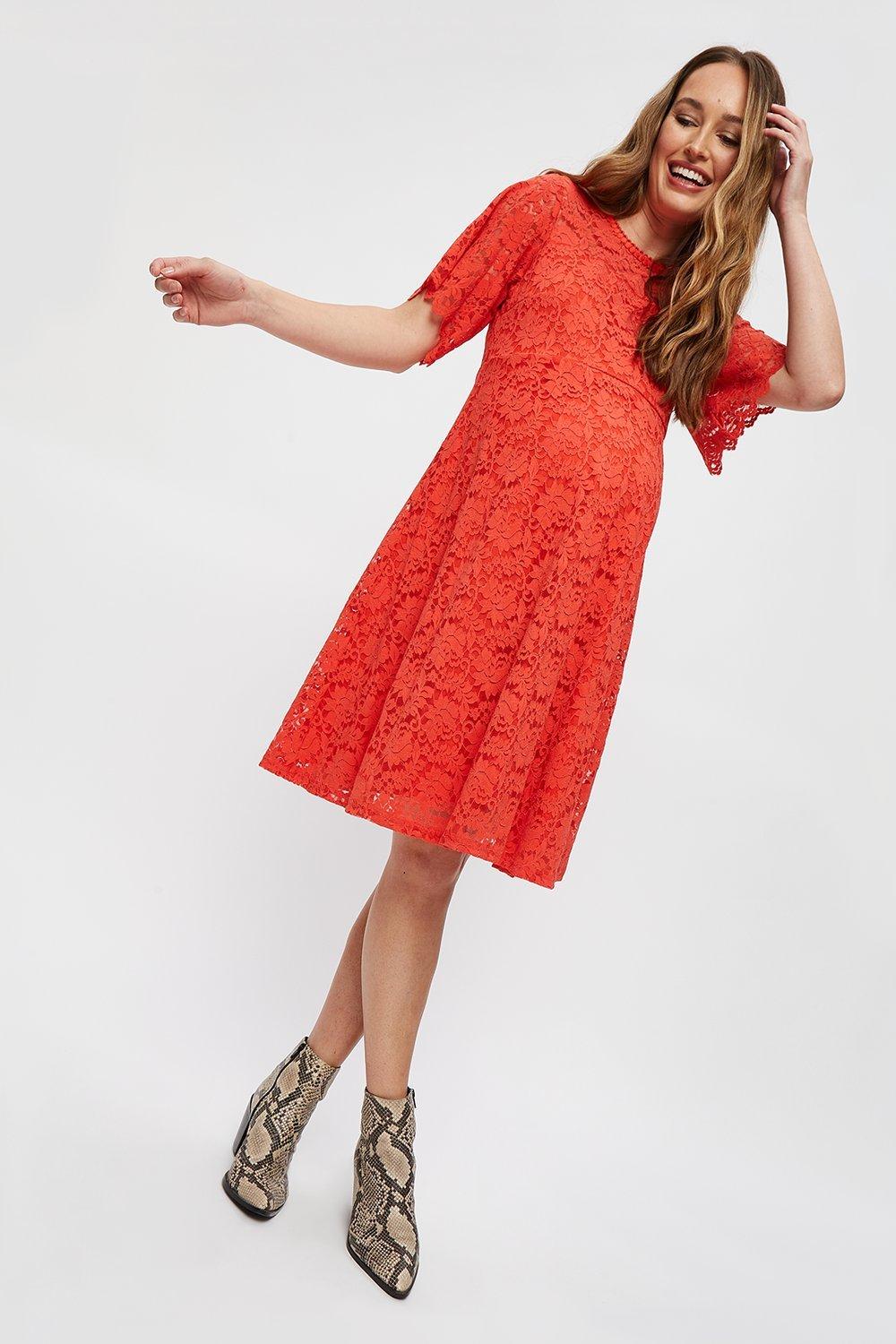 Dorothy perkins 2025 coral dress