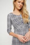 Dorothy Perkins Willow Check Ruched Front Dress thumbnail 4