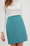 Dorothy Perkins Green Boucle Mini Skirt thumbnail 4