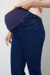 Dorothy Perkins Maternity Over Bump Blue Ellis Skinny Jeans thumbnail 4