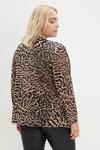 Dorothy Perkins Curve Animal Textured Cover Up thumbnail 3