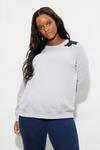 Dorothy Perkins Maternity Lace Shoulder Sweatshirt thumbnail 1