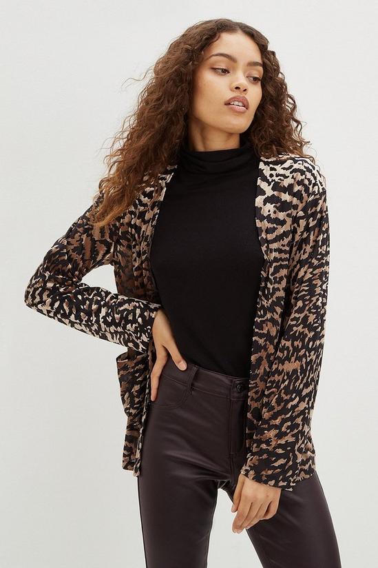 Dorothy Perkins Petite Animal Textured Cover Up 1